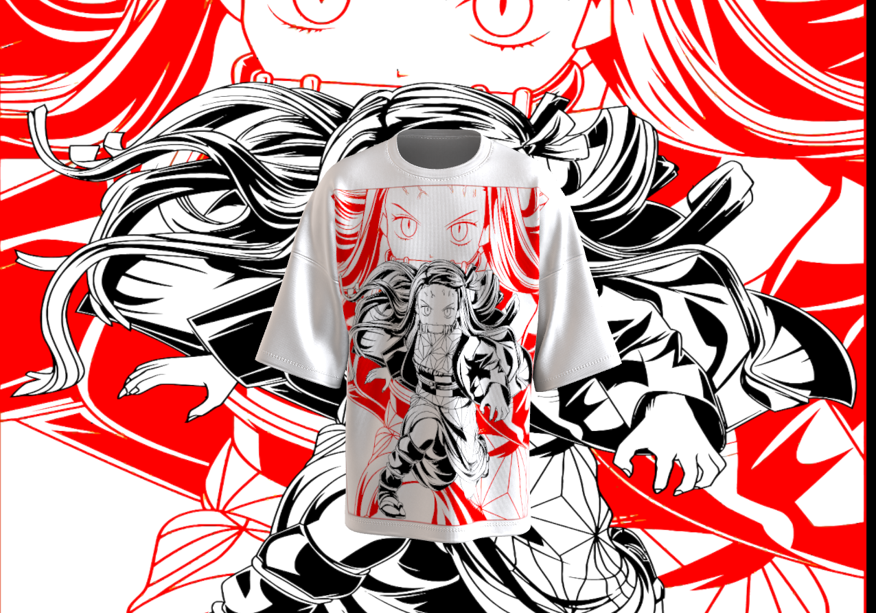 Nezuko Kamado Oversize T -shirt