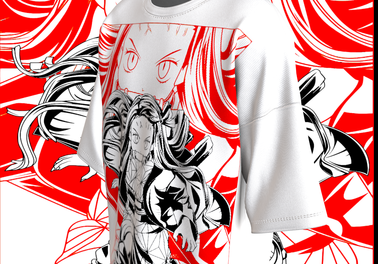 Nezuko Kamado Oversize T -shirt