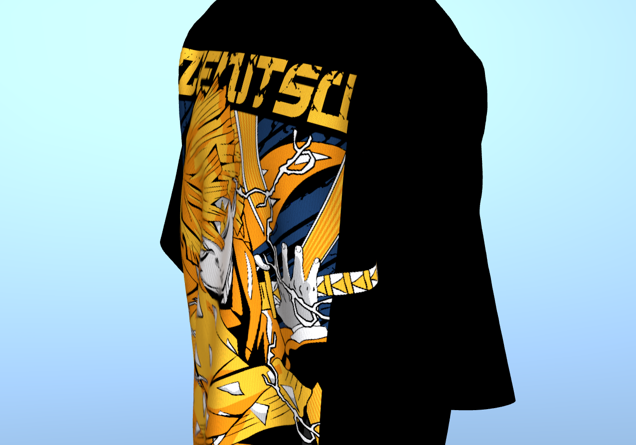 Demon Slayer Zenitsu Agatsuma Thunder Breathing T-Shirt