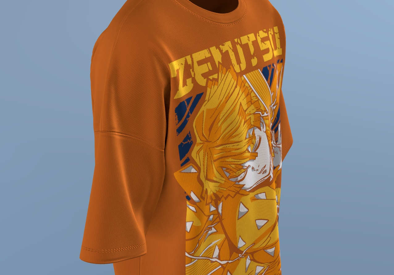 Demon Slayer Zenitsu Agatsuma Thunder Breathing T-Shirt